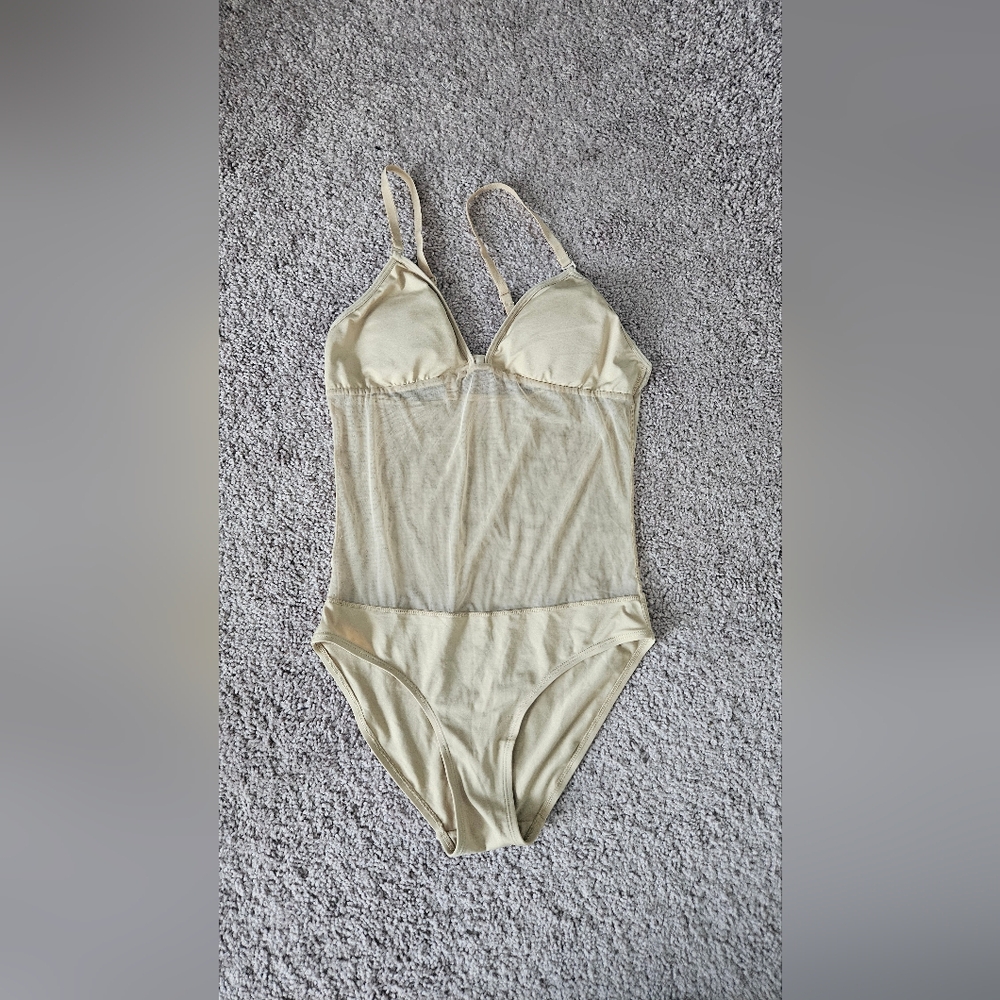 Capezio Nude Leotard with Adjustable Straps